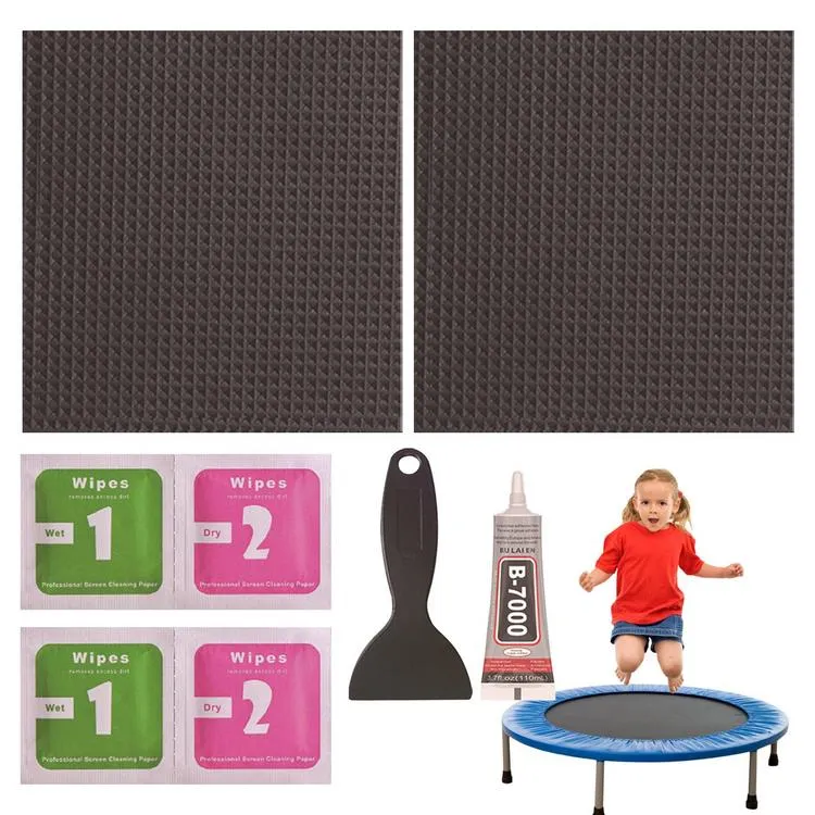 5-pack Quick Trampoline Patch Repair Kit 4 X 4 Square Patches Kit
