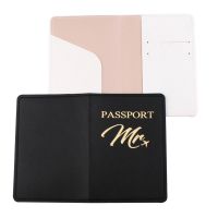 New Mr Mrs Travel Passport Cover Women Men Travel Credit Card Holder Travel ID Document Passport Holder Bag Pouch Case