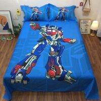 【Ready】? Childrens bed sheet s cartoon boys one piece 1.2m bed man blebee dosaur