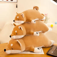 Plush Toy Cartoon Creative Shiba Inu Girl Comfort Toy Doll Artificial Dog Pillow New