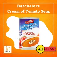 พร้อมส่ง Batchelors Cream of Tomato Soup 295g แบ้ดเชอเลอร์ส ซุปครีมมะเขือเทศเข้มข้น295 กรัม เก็บปลายทางได้