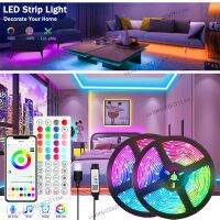 Bluetooth LED Strip Lights for Room Neon Lights RGB5050 Color Led Tape TV Backlight Decoration LED 1-5m 10m 20m 30m Luces Led