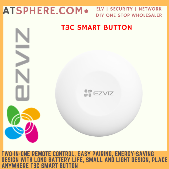 Ezviz Wireless Wifi WiFi Battery Smart Home Emergency Panic Arm Disarm