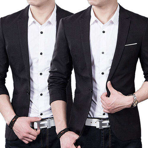 hnf531-wenchengbo-fashion-mens-slim-formal-business-suit-coat-one-button-lapel-long-sleeve-pockets-top-for-office-business-trip