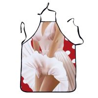 1 Pieces Sexy Women Aprons Household Funny Muscle Man Kitchen Apron Cooking Pinafore Home Cleaning Tool