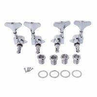 【cw】New Chrome Guitar Sealed Tuners Tuning Pegs Machine Heads 2R2L For 4 String Basshot ！