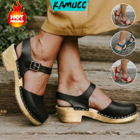 Summer Women Wedge Sandals Female Platform Boots Mid Heel Sandal Back Strap Casual Shoes Ladies Sandals Womens Shoes Plus Size