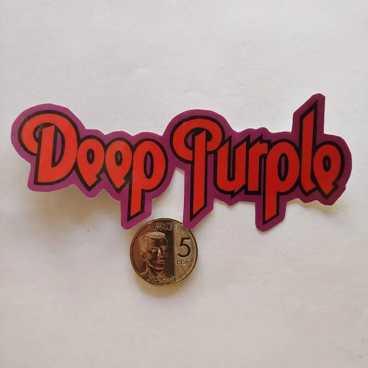 DEEP PURPLE BAND VINYL STICKERS Lazada PH