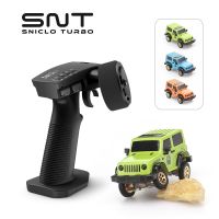 Lamontuo Sniclo 1:64 3010 Wrangler เวอร์ชันรถบังคับวิทยุพร้อมวิ่ง Micro RC รถระยะไกลควบคุมรถตั้งโต๊ะโต๊ะรถแข่งลอนดอน60นาที