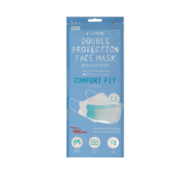 Varogard หน้ากากอนามัย Anti-viral รุ่น Comfort fit สีเทา 5 ชิ้น(1 เเพค)