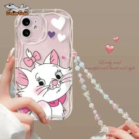 แมวแมรี่สวยน่ารัก + สร้อยข้อมือ3D เส้นขอบ TPU แบบนิ่มเคสใส่โทรศัพท์ด้านหลัง C11 C12 C15 C17 Realme C2 C20 C21 C21Y C25เคสสำหรับ Realme Realme C30 C31 C33 C35 Realme C53 C55