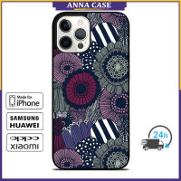 Marimekko377 Phone Case for iPhone 14 Pro Max / iPhone 13 Pro Max / iPhone 12 Pro Max / XS Max / Samsung Galaxy Note 10 Plus / S22 Ultra / S21 Plus Anti-fall Protective Case Cover