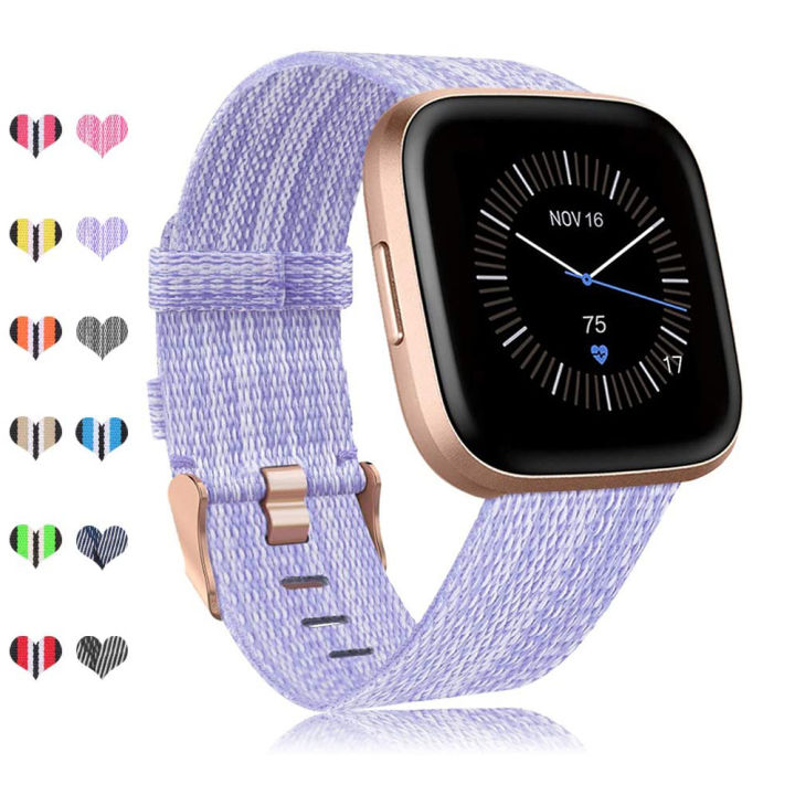 Fitbit versa discount lite fabric straps