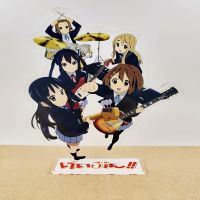 Cute Japan Anime K-ON!! Acrylic Stand Model Plate Hirasawa Yui Akiyama Mio Tainaka Ritsu Kotobuki Tsumugi KON Group Stands Sign