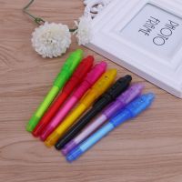 6Pcs/Set Invisible Ink Pen Built in UV Light Magic Marker For Pen Safety To UseHighlighters  Markers