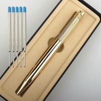 Luxury School Stationery Signature Metal Ballpoint Pen School Office Supplies Roller Ball Pen Pens