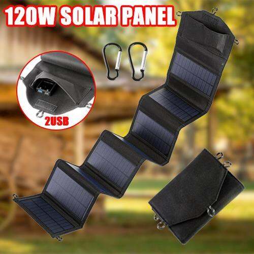Solar Panel Charging Stations Portable Power Station Home 120w