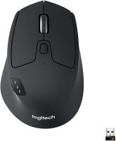 Logitech Wireless Bluetooth Mouse M720 Triathlon เม้าส์ไร้สาย（ติดตามเพื่อรับคูปอง）