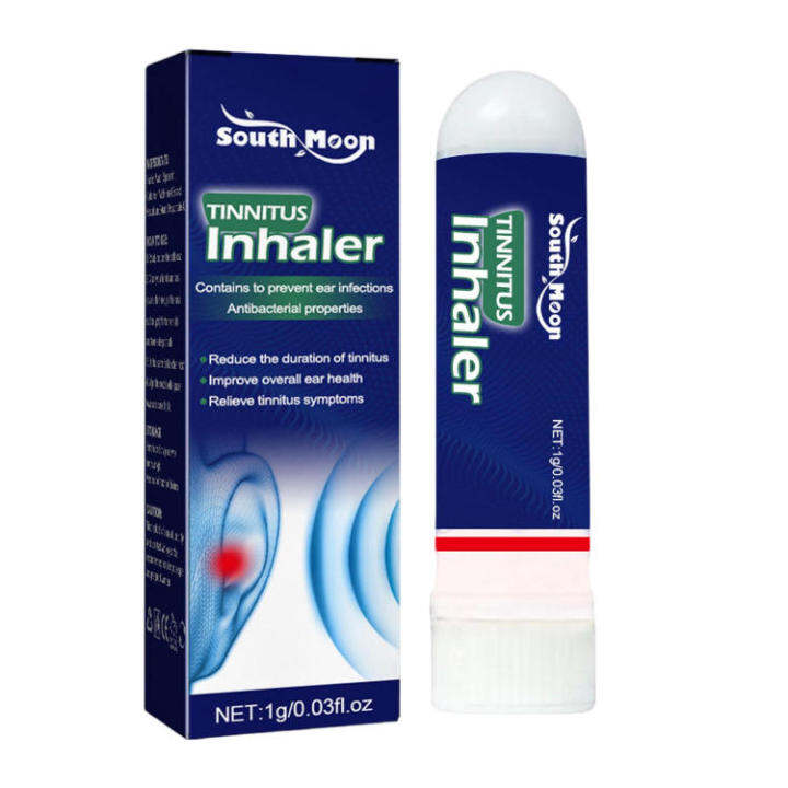Ear Ringing Relief Solution Inhaler Relieve Deafness Tinnitus Itching