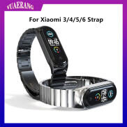 VUAERANG Dây Đeo Kim Loại Phù Hợp Với Xiaomi Mi Band 3 4 5 6 Dây Đeo Cổ