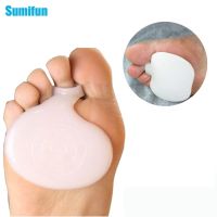 2Pcs Silicone Gel Foot Support Pads Forefoot Shoes Cushion Pads Insoles Orthotic High Heel Elastic Non Slip Relief Pain Patch