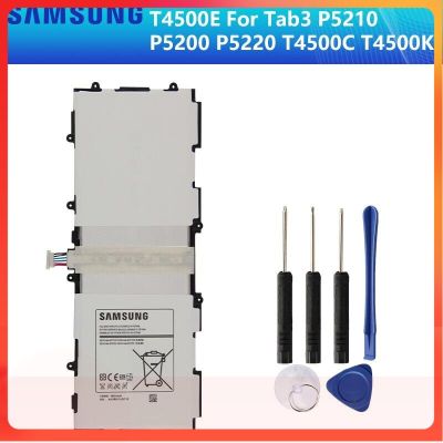 แบตเตอรี่Samsung GALAXY Tab3 P5210 P5200 P5220แท้แท็บเล็ตแบตเตอรี่6800MAh SAMSUNG T4500C T4500E T4500K