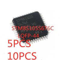 5-10PCS/LOT 100% Quality  STM8S105S6T6C STM8S105 LQFP-44 SMD 8-bit MCU microcontroller IC chip In Stock New Original