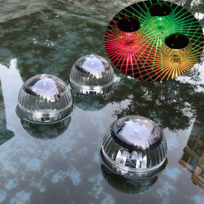 [สงสัย] โคมไฟพลังงานไฟฟ้าลอยน้ำได้ LED รูปลูกบอลกันน้ำหลากสีสำหรับ Hiasan Taman Rumah สระว่ายน้ำ