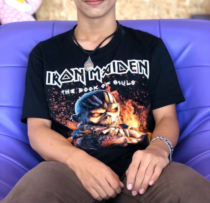 hot-2023-เสื้อยืดลำลองสไตล์ใหม่-ir067-เสื้อยืดวงร็อค-iron-maiden-ไอรอน-เมเดน-เสื้อวง-เสื้อยืดไอรอนเมเดน-เสื้อวินเทจ-เสื้อยืดผ้าฝ้ายแท้