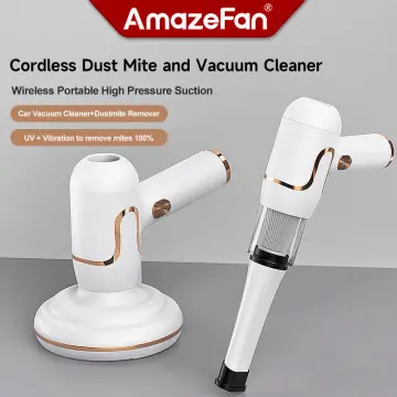 Car Cleaners 7.4V 120W 1800Mah Portable Cordless Cleaner 15000Pa Car  Handheld Uv Mite Removal Dust Collector