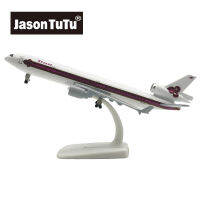 JASON TUTU 18เซนติเมตร-20เซนติเมตรประเทศไทย MD-11เครื่องบินรุ่นเครื่องบิน D Iecast โลหะ MD11เครื่องบินรุ่นเครื่องบินวางสินค้า