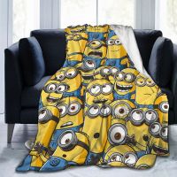 2023 in stock  Despicable Me Custom Sofa Blanket Ultra-Soft And Warm Throw Blankets For Couch/Bed/Outdoor ，Contact the seller to customize the pattern for free