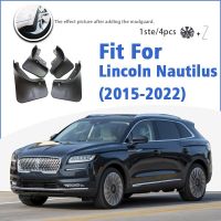 JHTJHNDTGFJHND บังโคลนสำหรับ Lincoln Nautilus 2015-2022ด้านหน้าด้านหลัง4ชิ้นบังโคลนบังโคลนอุปกรณ์เสริมในรถยนต์อัตโนมัติ Styline สาดยามพิทักษ์