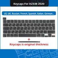 New Laptop A2338 Keys Keycaps AZERTY For Macbook Pro Retina 13" M1 A2338 Key Cap Keyboard Repair Late 2020 EMC 3578