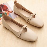 New sqre-toed sgle shoes an versn of y womens shoes soft bottom show mouth grandma shoes flat feet we feet fat pl size womens shoes