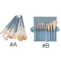 【cw】 10pcs Soft Makeup Brushes Set Eye Shadow Foundation Women Cosmetic Powder Blush Blending Beauty Make Up Tool !