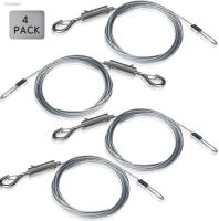 ❈□✱ 4Pcs Adjustable Picture Hanging Stainless Steel Wire with Loop and Hook 6.5ft Heavy Duty Picture Hanging Wire Kit Rope