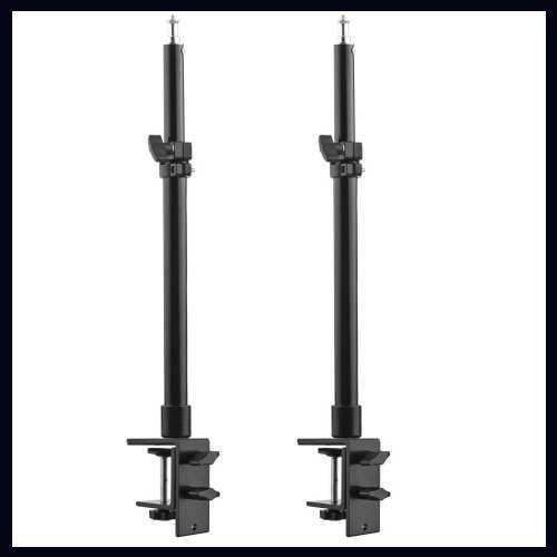 NEW PRICE BREAK Metal Desk Mount Stand Tabletop Cclamp Mount Light