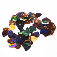 12PCS กีตาร์ Picks Plectrum Celluloid อะคูสติกกีตาร์ไฟฟ้าเบสอุปกรณ์เสริม0.46มม. 26X30มม. เฉพาะรูปแบบ