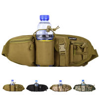 【CW】Top Quality Nylon Men Fanny Waist Pack Belt Hip Bum Military Male Sling Chest Bags Durable Water Bottle Kettle Assault Molle Bag