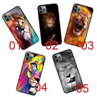 DB-317 Lion Black ซิลิโคน เคสโทรศัพท์ ปก หรับ Samsung A01 A50S A31 M31 M21 A51 A10S A30S A11 A20 A50 A21S A21 M30 A71 A20S A70 M30S A30 A10 M51