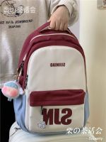 ✟ Japanese institute of ins is natural wind backpack bag new junior middle school students 2022 high school students capacity backpack tide