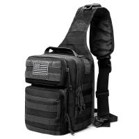 600D Military Tactical Single Shoulder Backpack Army Molle Assault Sling Bag Small EDC One Strap Daypack Military Tactical Bags