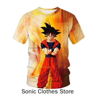 เด็ก D Ragon B All Z เสื้อยืดเด็กสำหรับสาวเด็กสาวเด็กพิมพ์3D เสื้อยืดผู้ชายผู้หญิงท็อปส์เสื้อผ้า Goku เสื้อยืด Clothes9449