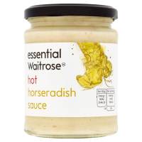 [Mega Sale] Free delivery จัดส่งฟรี  Waitrose Creamed Horseradish Sauce in Jar 285g. Cash on delivery เก็บเงินปลายทาง