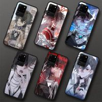 Stray Dogs Anime Phone Case For Samung A32 A51 A52 NOTE 10 20 S10 S20 S21 S22 Pro Ultra Black PC Glass Phone Cover