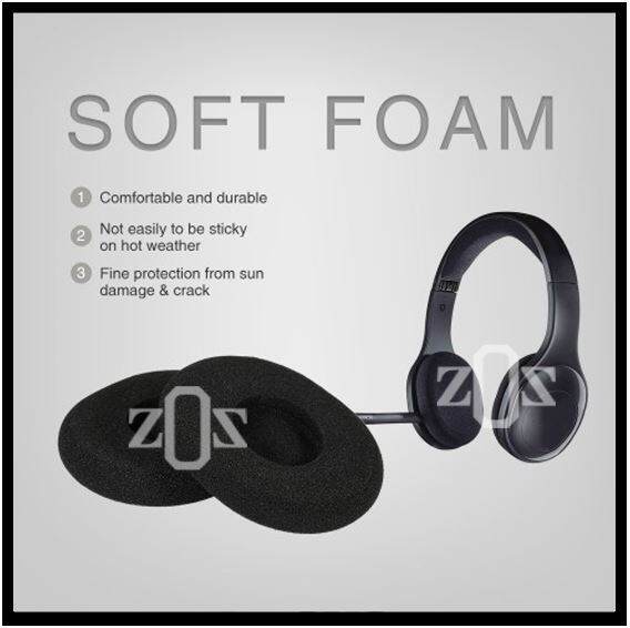 Cover Pad Foam Cushion Headphone Logitech H800 Noise Set Lazada Indonesia