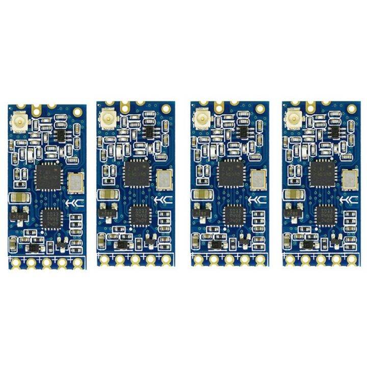 12-433mhz-si4463-wireless-serial-port-module-1000m-replace-bluetooth-hc12-4-pcs