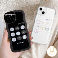 MissConnie Infinix Hot 9 8 11 10T 10T 10T 10T 12i 12 Pro Hot 10S NFC 10Lite 20S Smart 5 4 6 Plus Note 8 12 12 G96 10Pro 12Pro 12 2023ฝาครอบ TPU เนื้อนิ่มโปร่งใสขอบลอนการแสดงออกการ์ตูนตลก