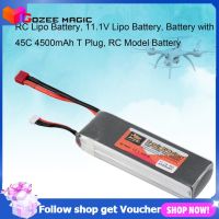 GOFT ZOP Power 11.1V 4500mAh 45C 3S 1P Lipo Batery T Plug Rechargeable For RC Racing Aircraft Quadro Copter Helicopter Car Boat